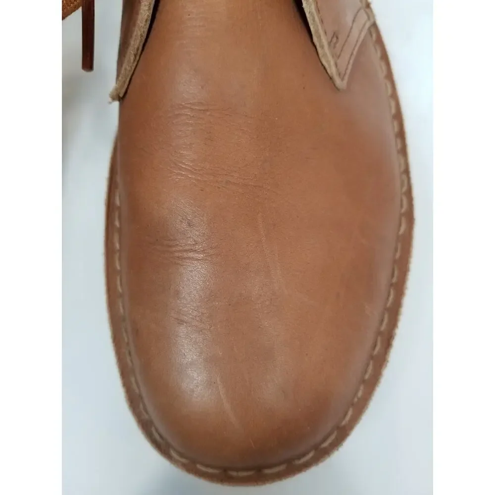 Clarks Originals Desert Boots Tan Leather Lace Up Men's Size 10